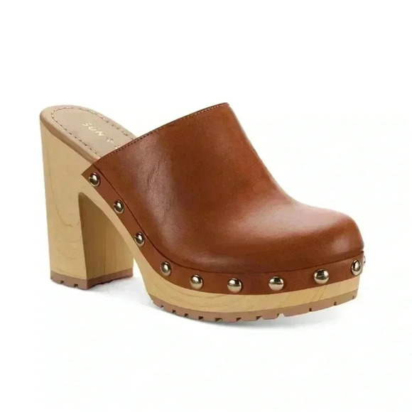 Sun + Stone - Tanyaa Microsuede Slip-On Mules Size 6 M - Picture 15 of 15